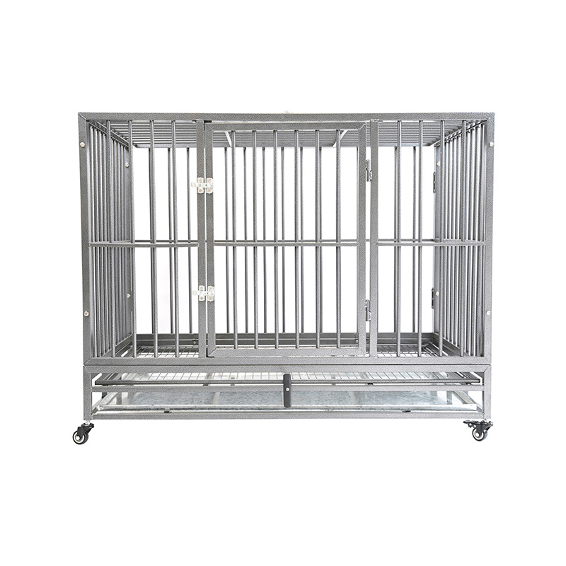 DH121-3 Cage Peataí Miotail Dualgas Trom 2 Doras Le Tráidire ABS