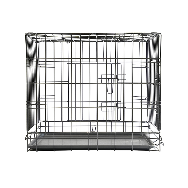 DH016-1 Madra Peataí Miotail Infhillte agus Kennel Cat Cage