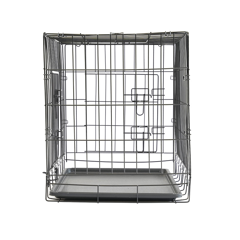 DH016-1 Madra Peataí Miotail Infhillte agus Kennel Cat Cage