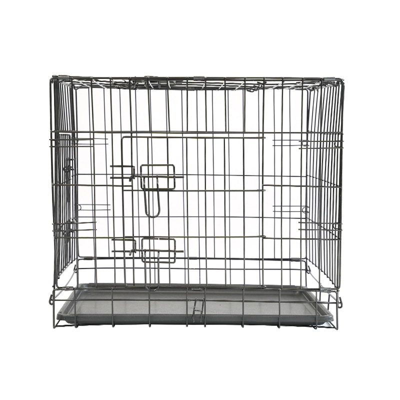 DH016-1 Madra Peataí Miotail Infhillte agus Kennel Cat Cage