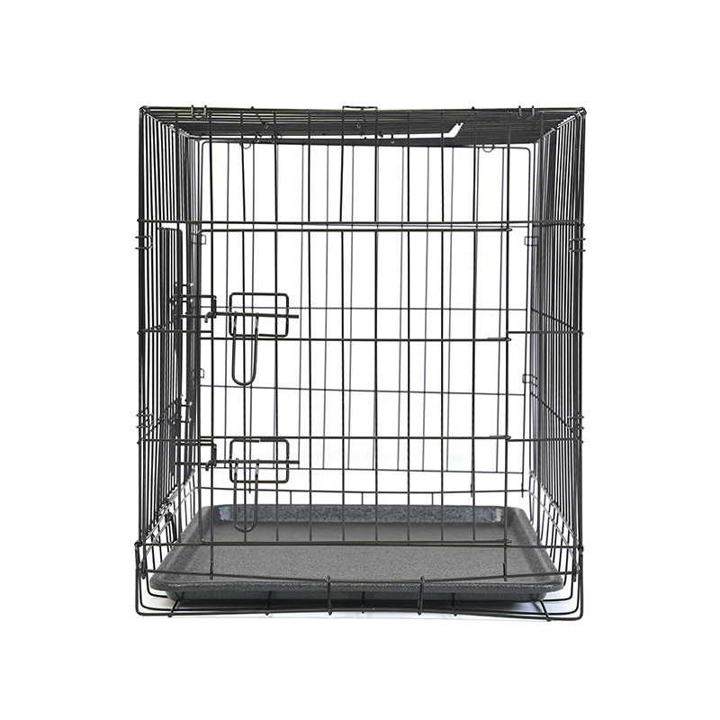 DH016-2 Bosca Peataí Kennel Doras Fillte 2 Le Tráidire ABS