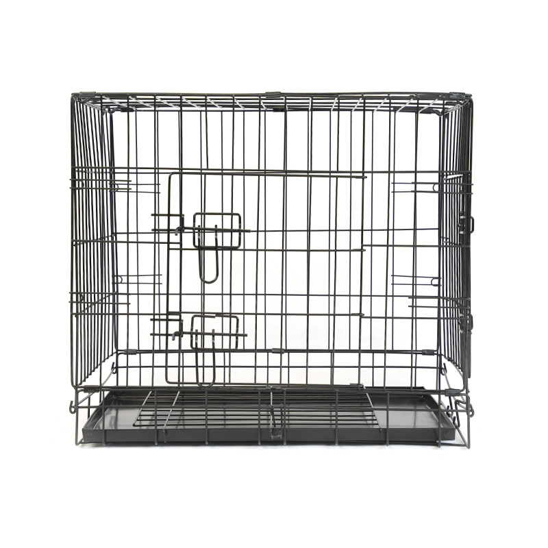 DH016-1 Madra Peataí Miotail Infhillte agus Kennel Cat Cage