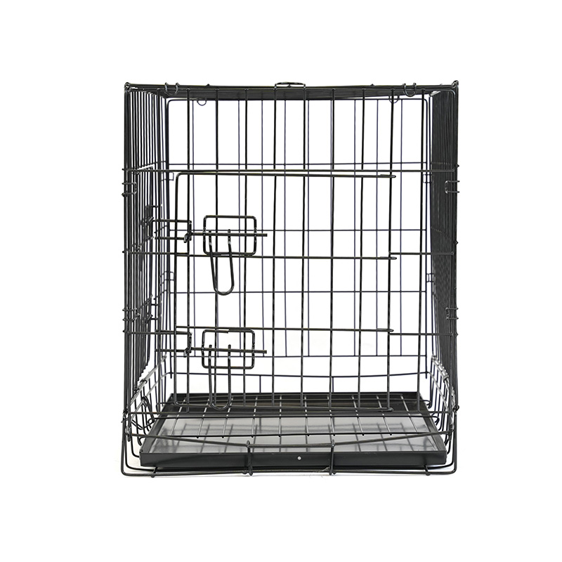 DH016-1 Madra Peataí Miotail Infhillte agus Kennel Cat Cage