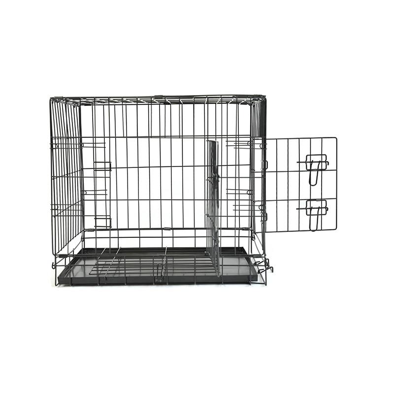 DH016-1 Madra Peataí Miotail Infhillte agus Kennel Cat Cage