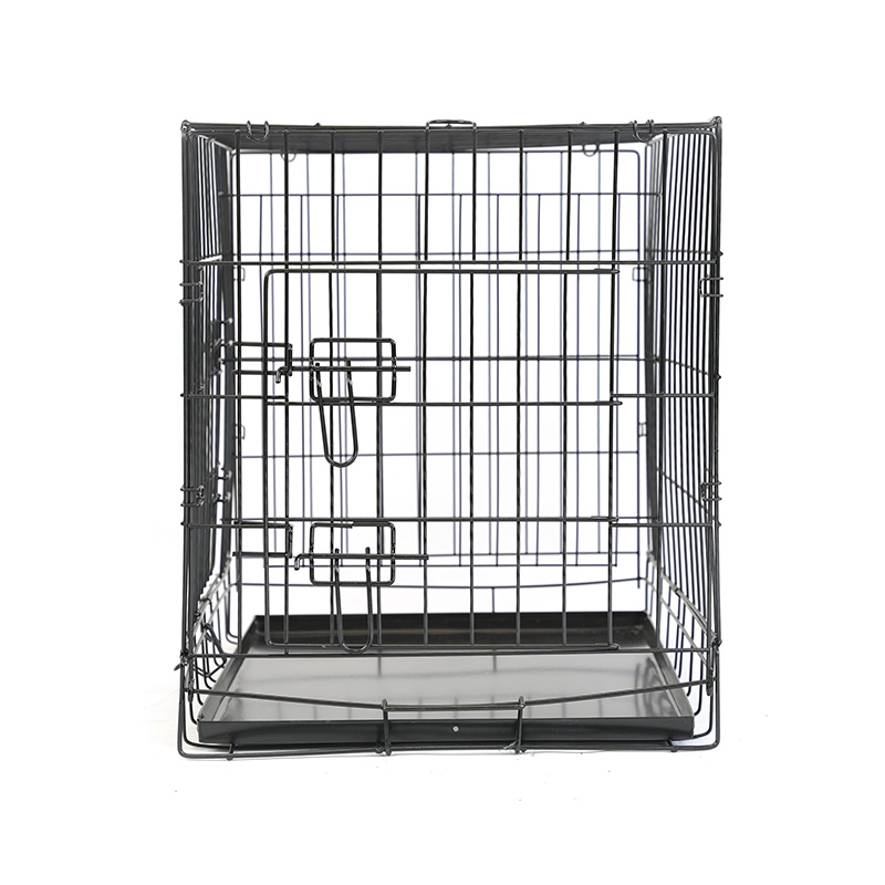 DH016-1 Madra Peataí Miotail Infhillte agus Kennel Cat Cage