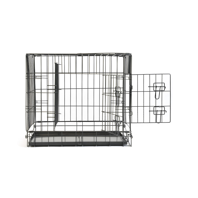 DH016-1 Madra Peataí Miotail Infhillte agus Kennel Cat Cage